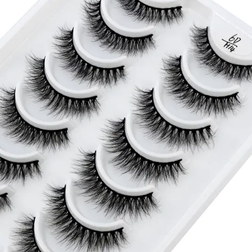 Изкуствени мигли 10 чифта 6D H14