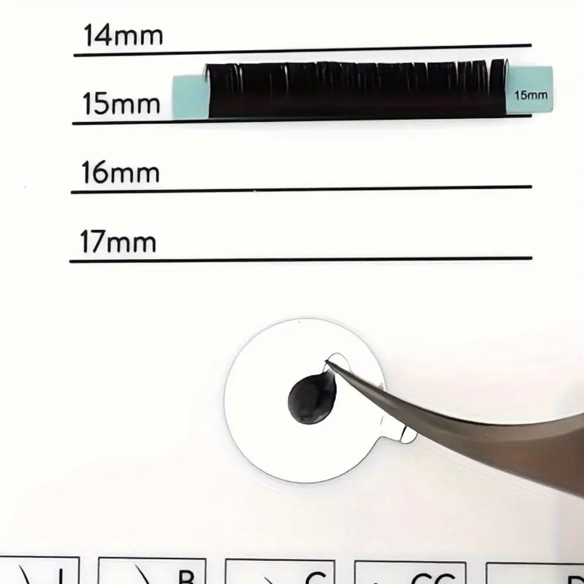 Дисплей за мигли + подарък 30 броя лепенки за лепило