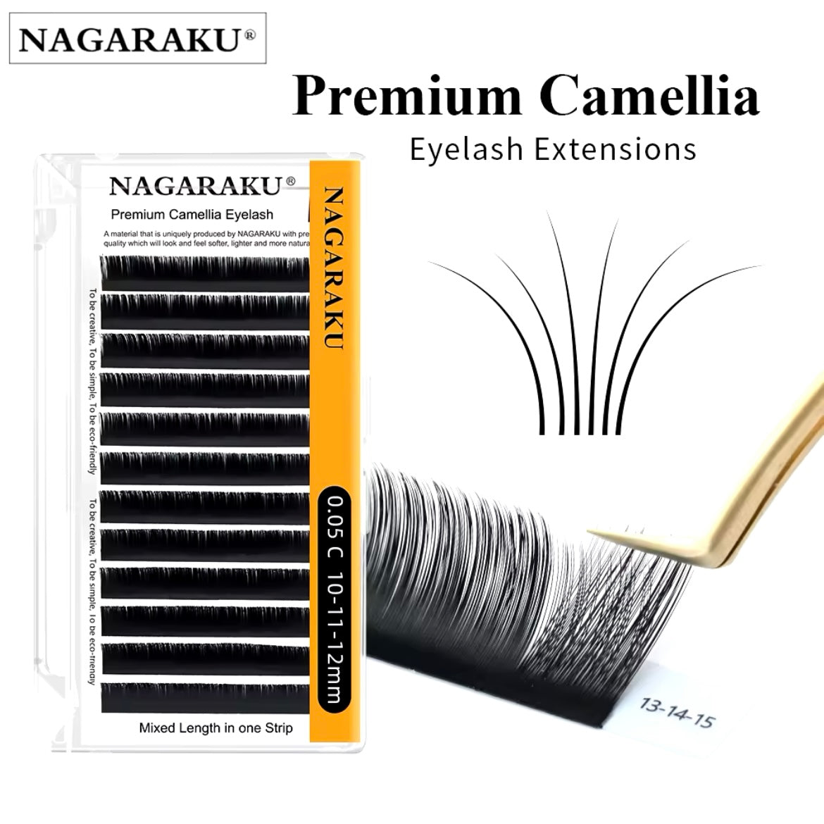 NAGARAKU Premium Camellia Eyelashes