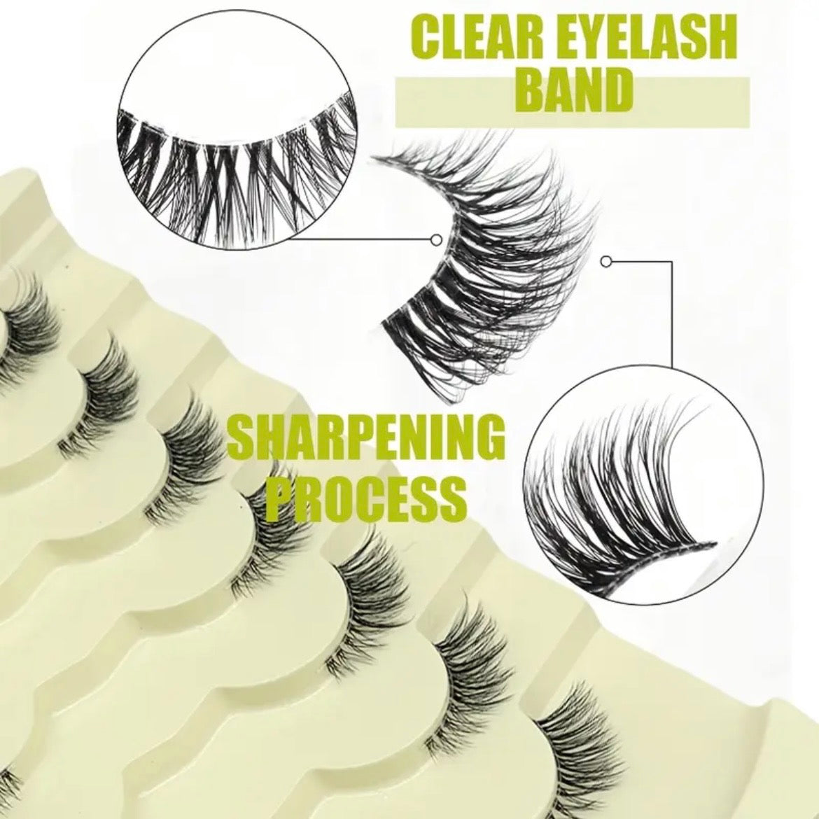 Изкуствени мигли 10 чифта