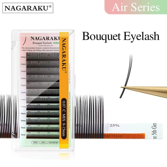 NAGARAKU 5D Flower Volume Spike Eyelashes Mascara Effect