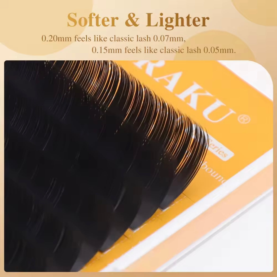 NAGARAKU New Air Series Premium Matte Ellipse Eyelashes