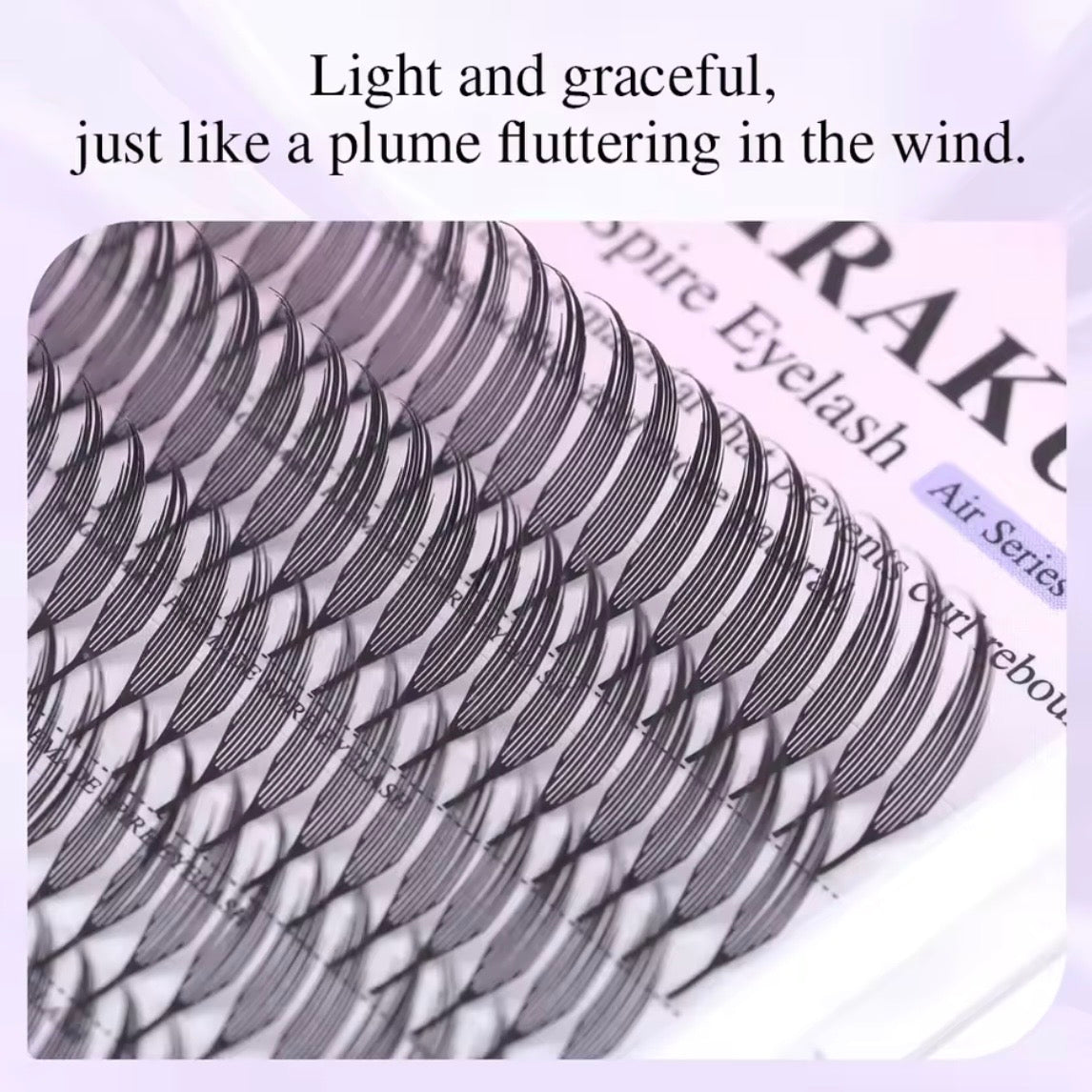 NAGARAKU Premade Spire Eyelashes