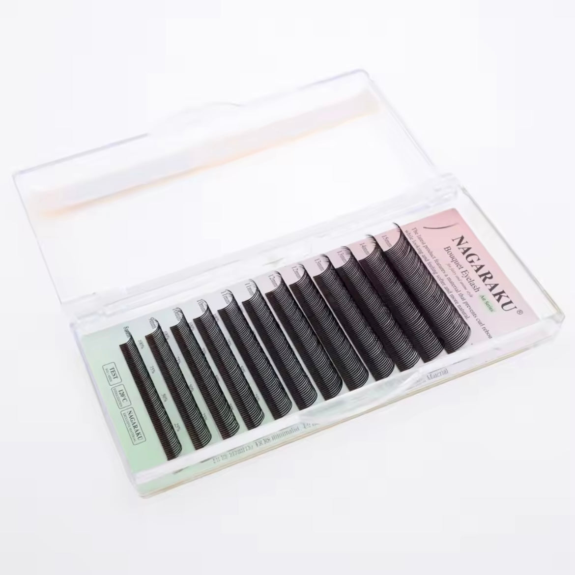 NAGARAKU 5D Flower Volume Spike Eyelashes Mascara Effect