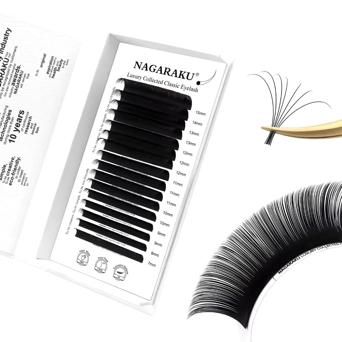 NAGARAKU Luxury Collected Classic eyelashes