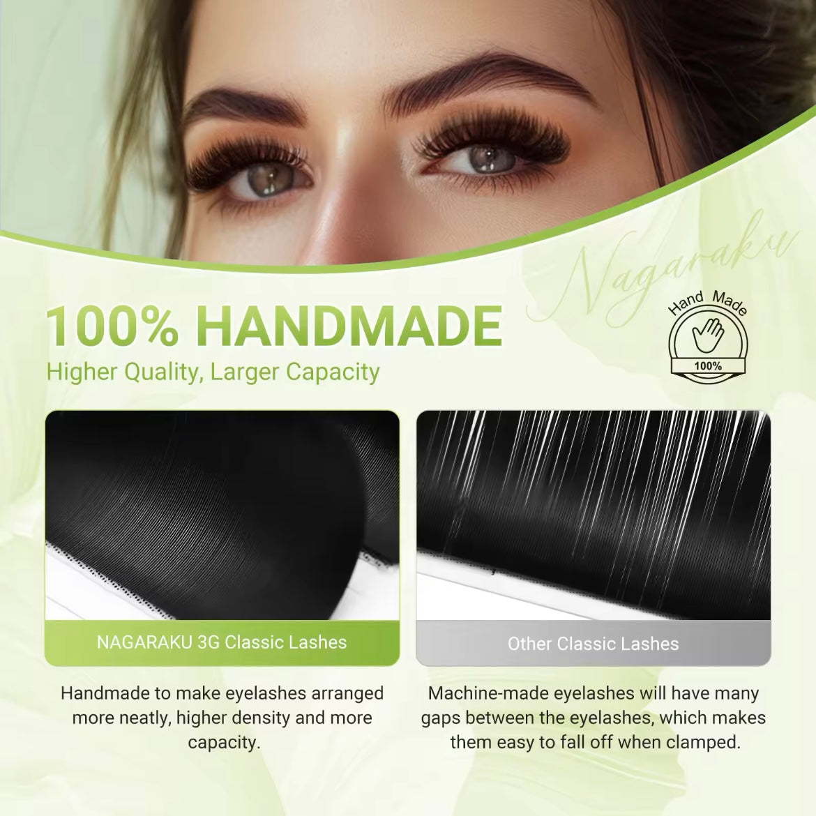 NAGARAKU Luxury Collected Classic eyelashes