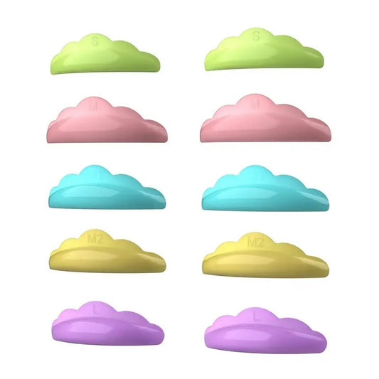 Силиконови подложки за ламиниране на мигли в кутийка RAINBOW
